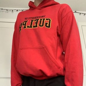 University of Guelph Hoodie in Red